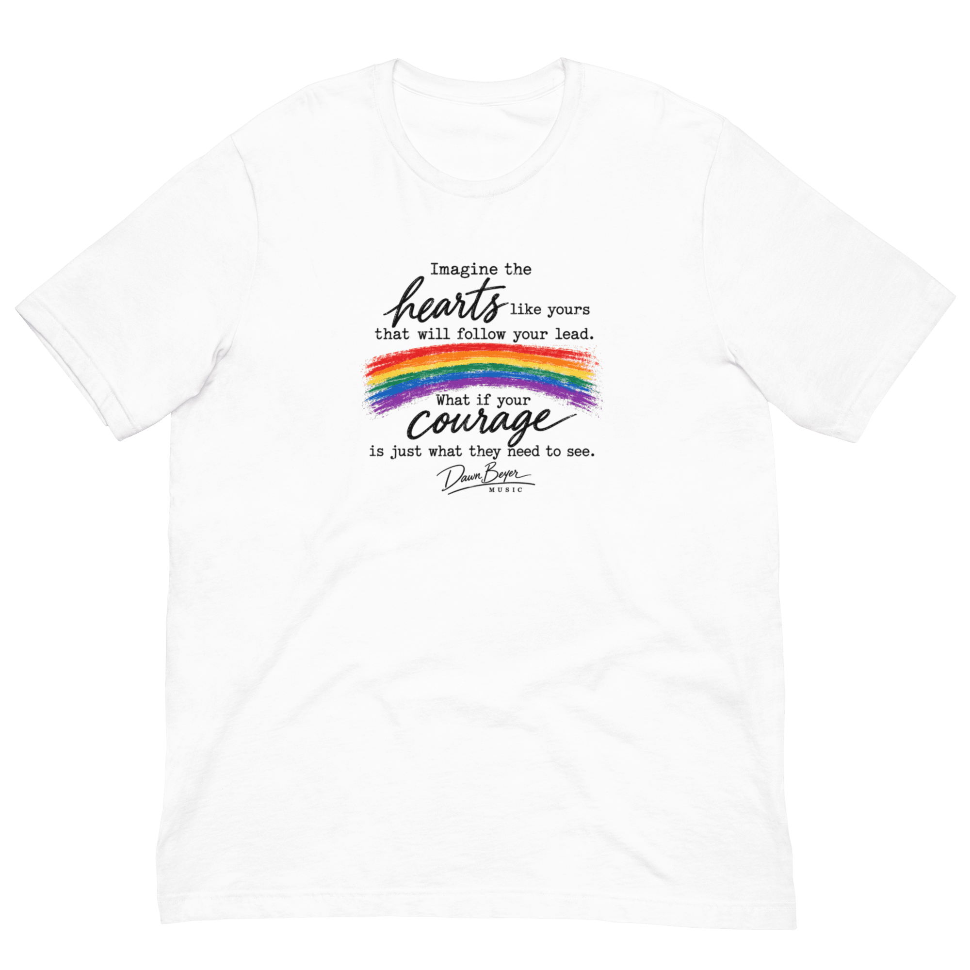 Dear Hidden Heart Unisex t-shirt - Image 6
