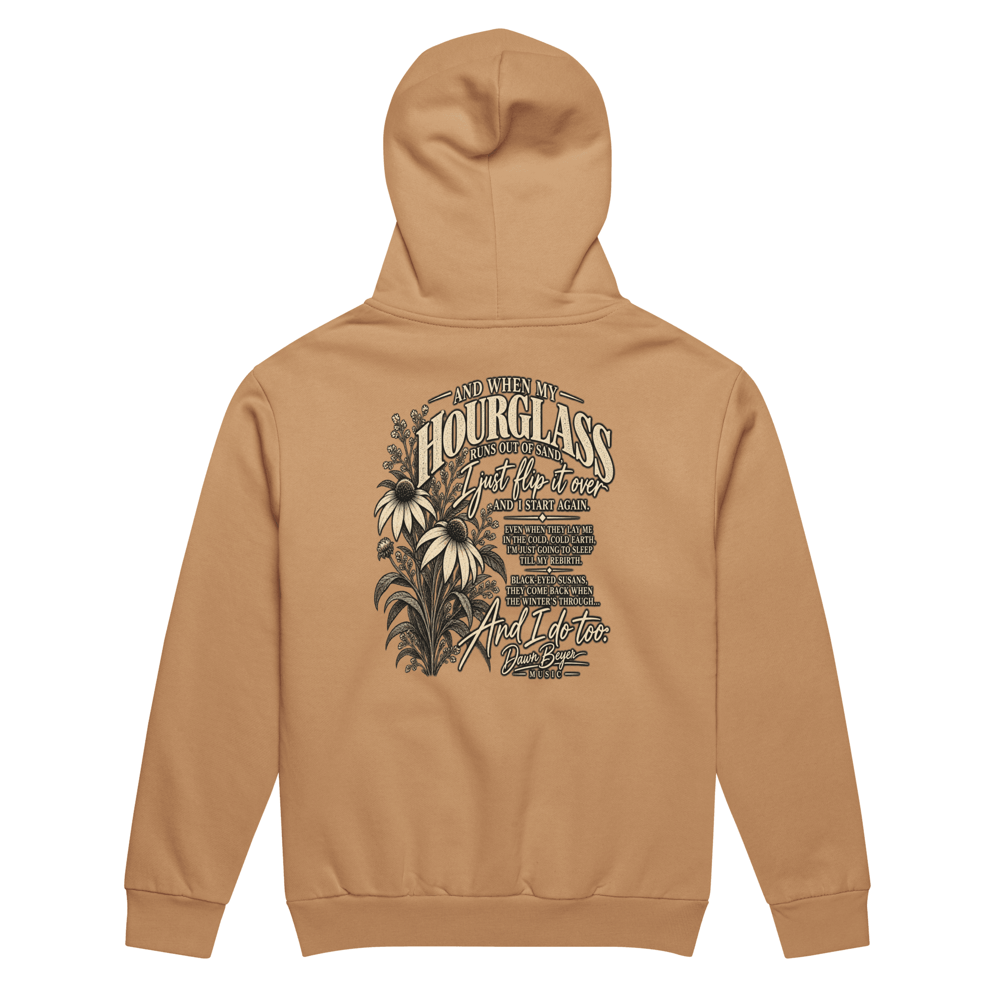 Hourglass (I'm a Daisy) HOODIE SNOB Urban garment-dyed hoodie