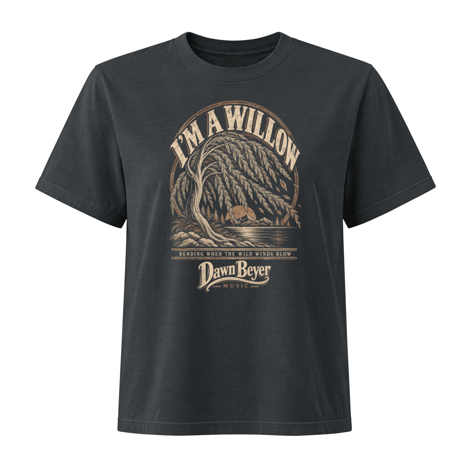 I'm a Willow Women's Heavyweight Garment Dye Tee Bella + Canvas 6110GD